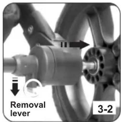 Removal lever 3-2