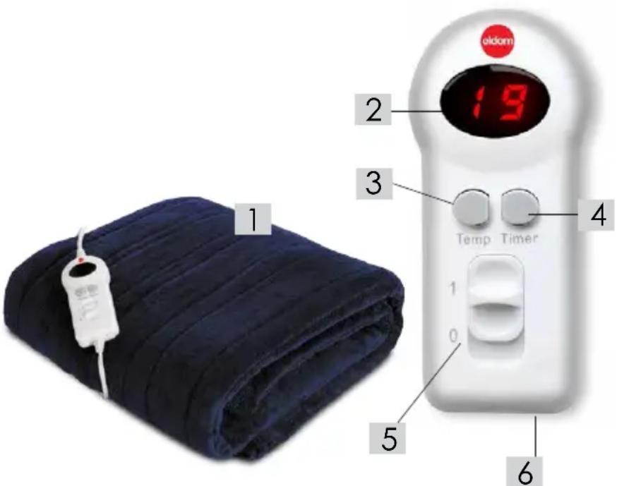 1 2 3 4 5 6 Temp Timer 1 0 19