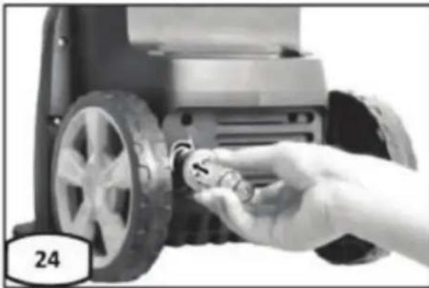 Fieldmann FDW 202205-E - Installing the inlet filter terminal - 3