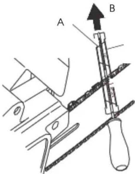 A B