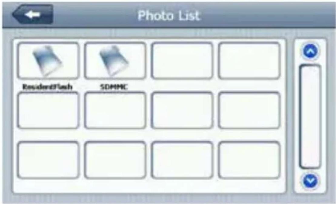 Photo List ResidentFlash SDMMC