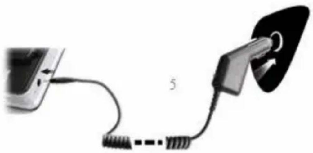 ModeCom FreeWAY SX 7.1 - Use the car charger to supply power - 1