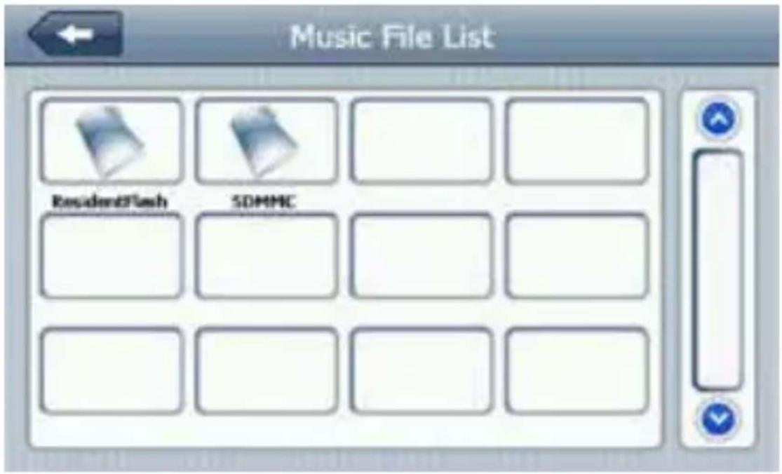 Music File List ResidentFlash SDMMC