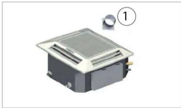 REMKO RVD 355 DC - Fresh air connection - 1