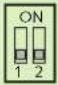 REMKO RVD 355 DC - DIP switch setting possibilities - 21