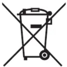 Guzzanti GZ-35A - Informacije o odlaganju odpadne električne opreme (zasebna gospodinjstva) - 1