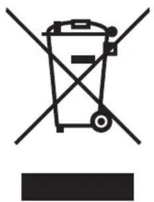 Guzzanti GZ-8402A - DISPOSAL OF USED ELECTRICAL AND ELECTRONIC EQUIPMENT - 1