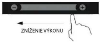 ZNÍŽENIE VÝKONU