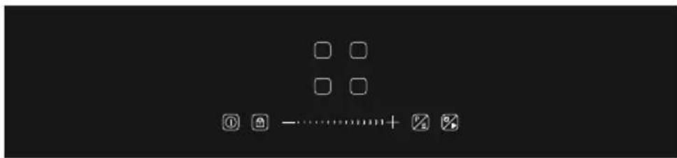 Scanned interface element showing four blank input boxes, a numeric display with plus and minus signs, and a toolbar with icons.