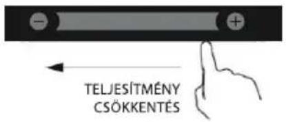 TELJESÍTMÉNY CSÓKKENTÉS