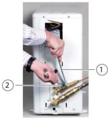 REMKO BL 264 DC - Connection of quick-release couplings - 7