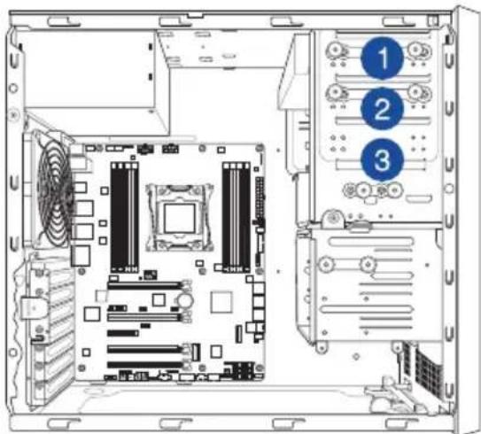 ASUS WS880T - 5.25 吋裝置 - 1