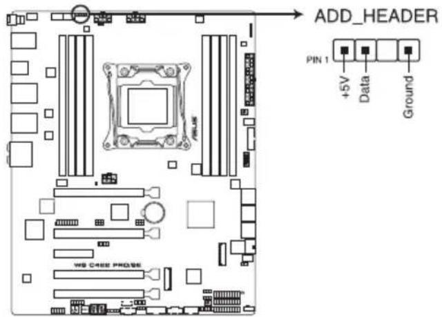 ADD_HEADER PIN 1 +5V Data Ground WE CASE PROJSE