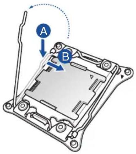 A B