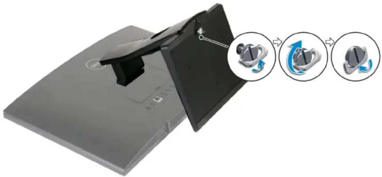 DELL Inspiron 3475 - Nastavení podložky stojanu - 3