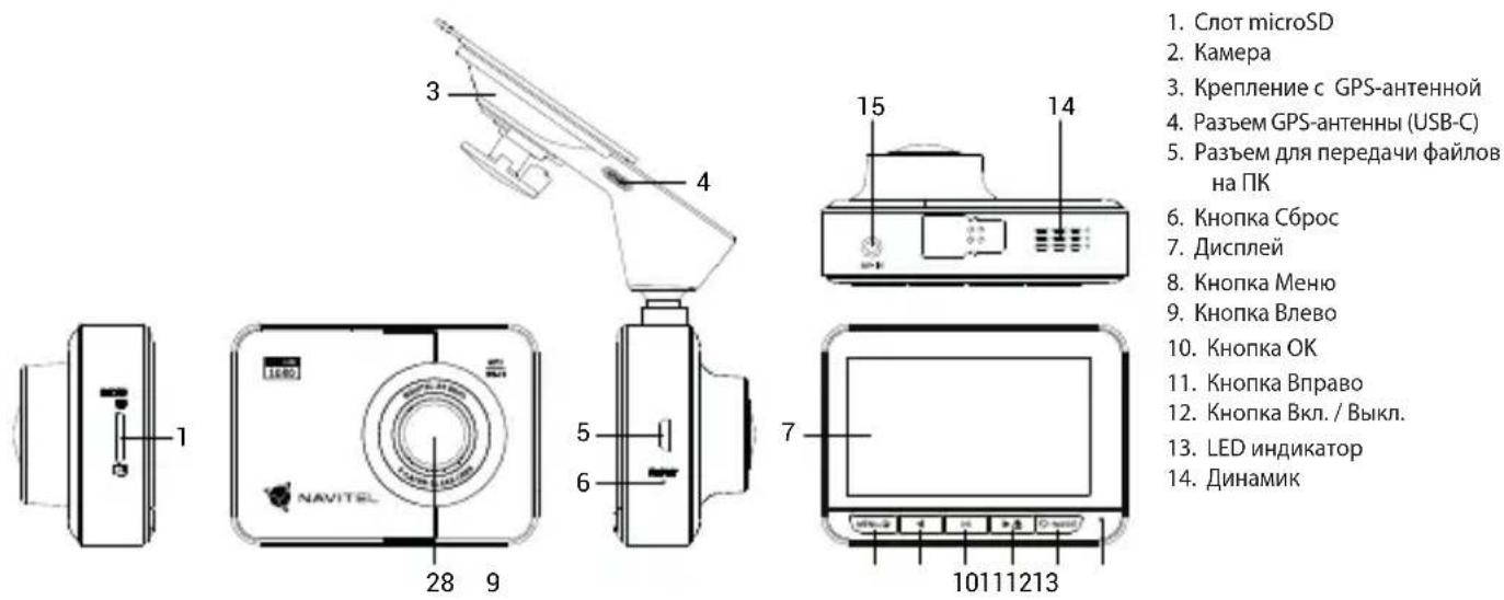 Navitel R9 DUAL - Внешний вид устройства - 1
