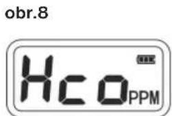 Elektrobock LM-218A - ZOBRAZENÍ KONCENTRACE CO NA LCD - 1