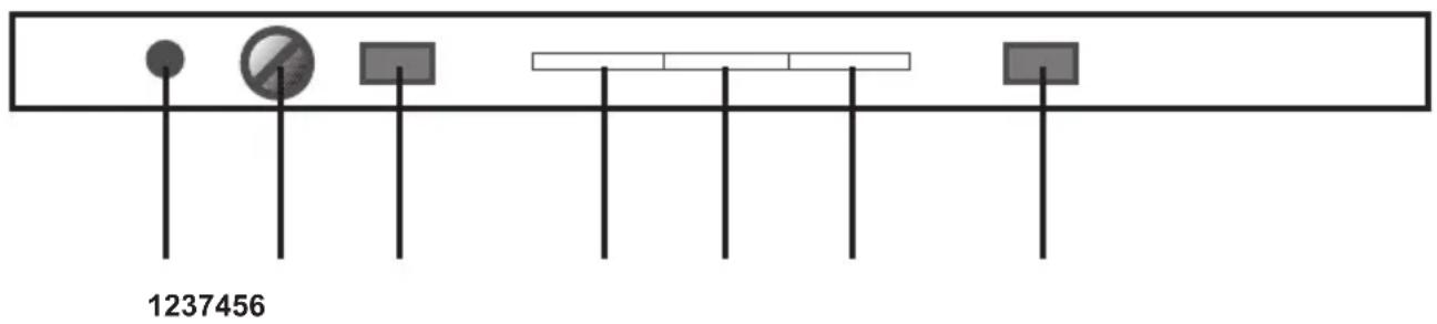 BEKO CBI7703F - Ovládací panel - 1