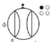 Ravanson K-01BR - Burner control knobs - 3
