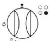 Ravanson K-01BR - Burner control knobs - 5