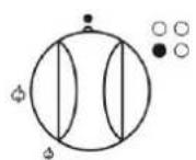 Ravanson K-01BR - Burner control knobs - 2