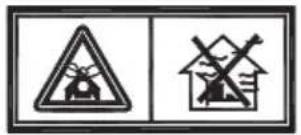 Fieldmann FZR 4008-79B - WYJAŚNIENIE TABLICZEK ZE WSKAZÓWKAMI ZNAJDUJĄCYCH SIĘ NA MASZYNIE - 4