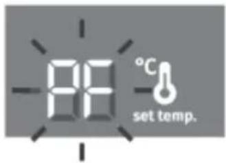 88 °C set temp.
