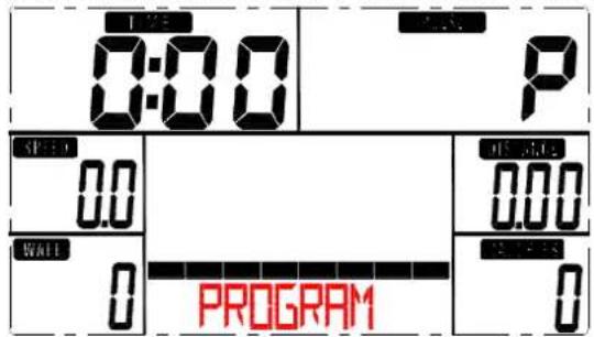 0:00 0:00 P SPEED 0.0 0.00 WALL 0 PROGRAM 12:00:35 0