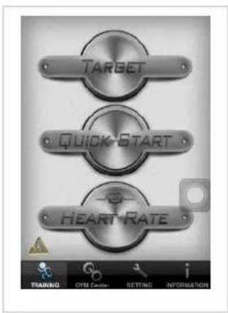 TARGET QUICK-START HEART RATE TRADING ONI Creation SETTING INFORMATION