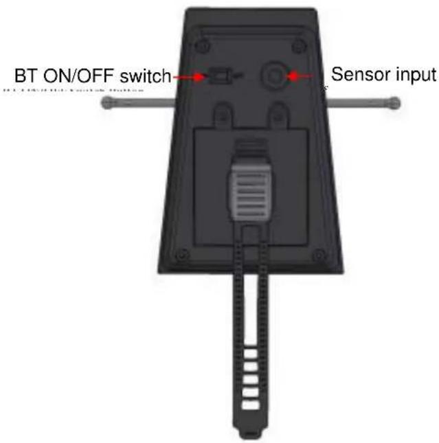 BT ON/OFF switch Sensor input