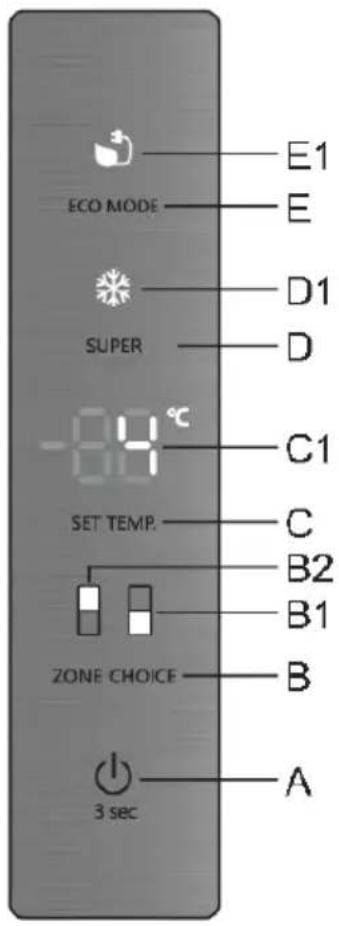 HISENSE RM469N4ACD - Ovládacípanel2 - 1