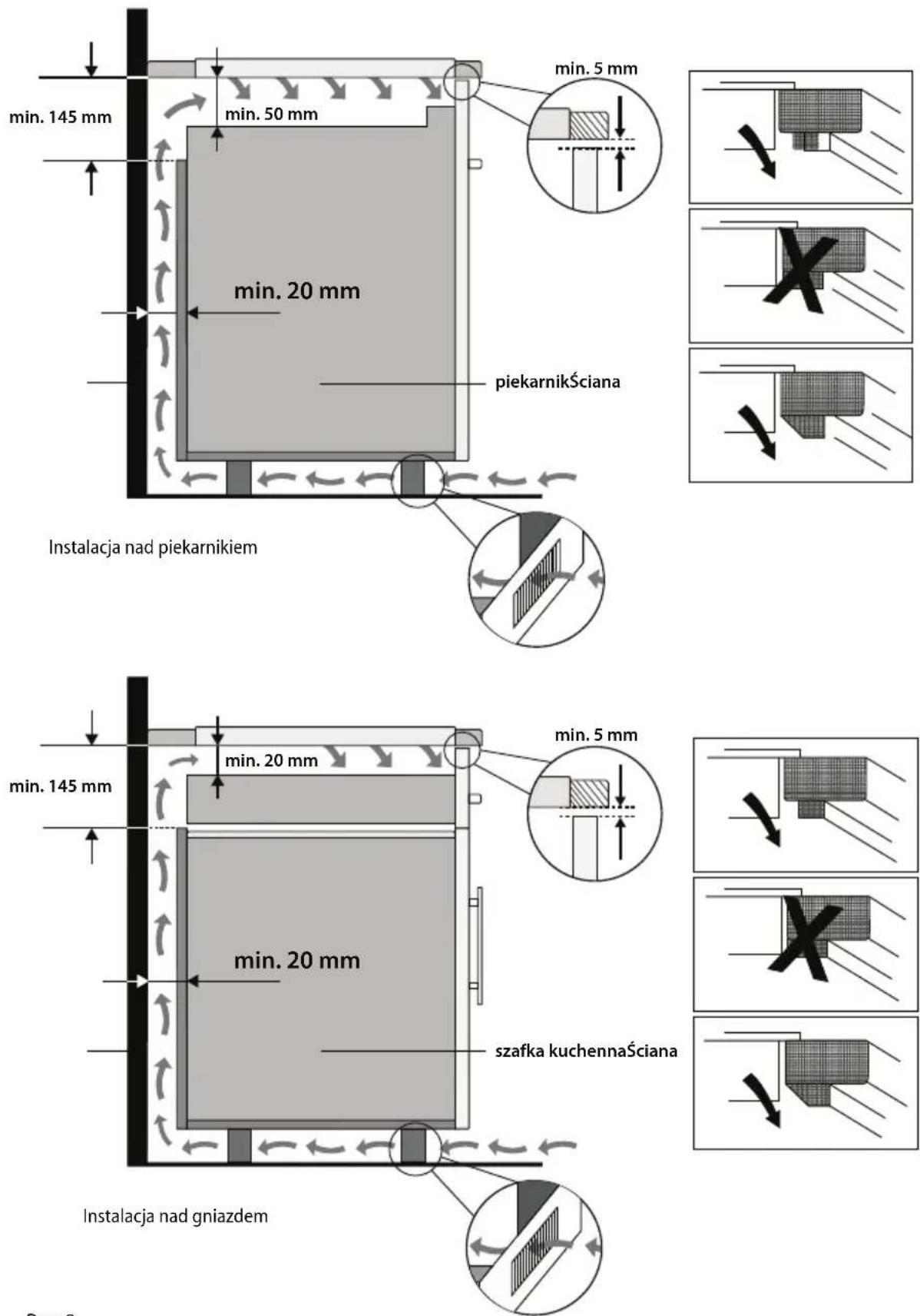 Concept IDV2460m - Instalację urządzenia należy przeprowadzić w poniższych krokach: - 2