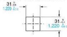 PANASONIC DP-102 - DIMENSIONS (Unit: mm in) - 9