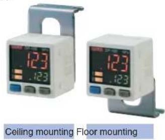 Ceiling mounting Floor mounting