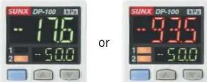 SUNX DP-100 T2P1 - 17.6 1 -5.0.0 2 or SUNX DP-100 T2P1 - 93.6 1 -5.0.0 2