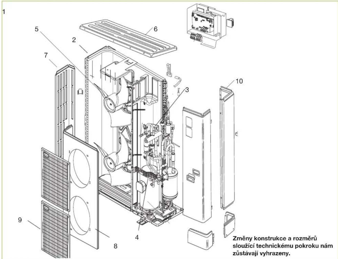 REMKO Lübeck Duo Solar - Zobrazení zařízení vnější modul CMF 160, CMT 160 - 1