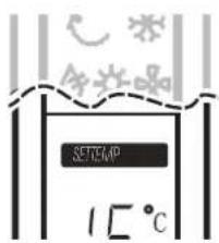 SETTEMP 15°C