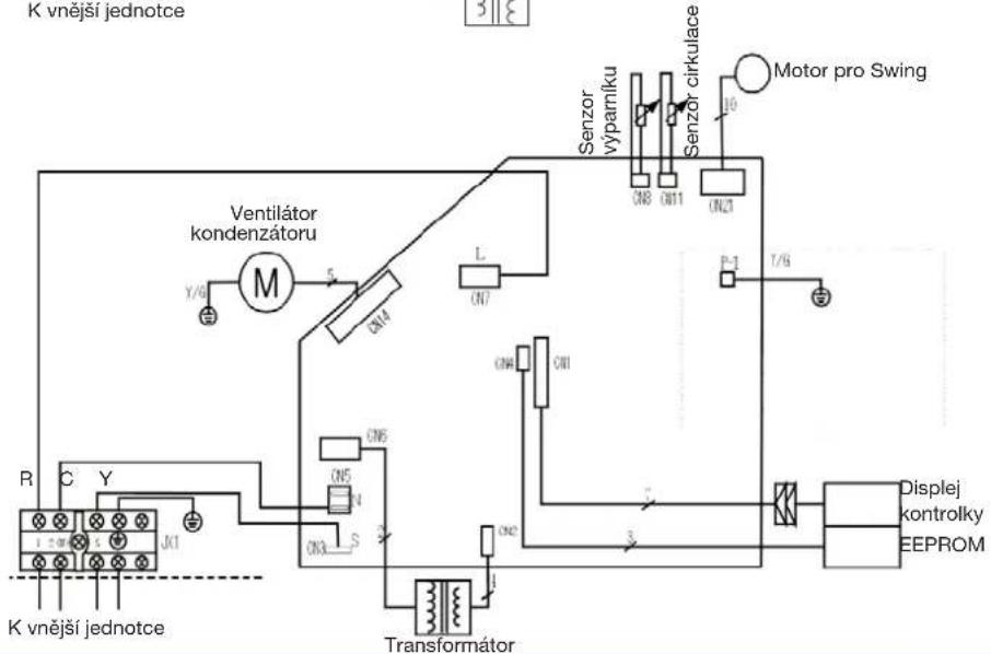 REMKO RVT 524 DC - Schéma elektrického připojení - 3