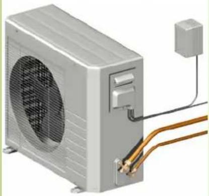 REMKO RVT 684 DC - Připojení vnější jednotky - 2