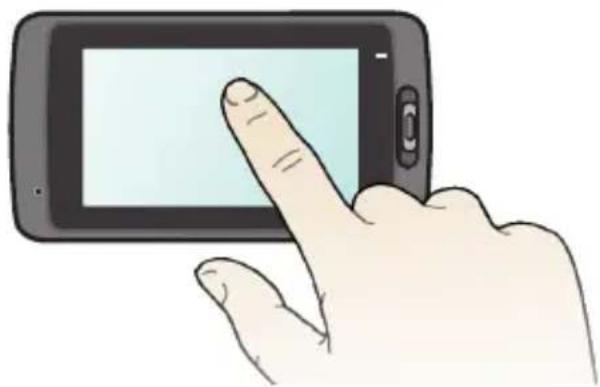 MIO MiVue 658 WiFi - Using the touch screen - 1