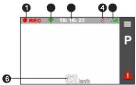 1 REC 18: 16: 23 4 P 62 km/h