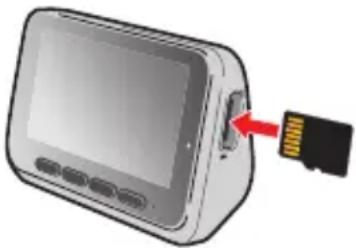 MIO MiVue 848 - Using a memory card - 1