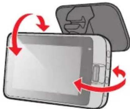 MIO MiVue 798 Dual Pro - Mounting the dashcam - 2