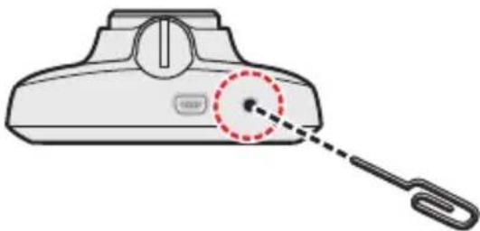 MIO MiVue 798 Dual Pro - Restarting the dashcam - 1