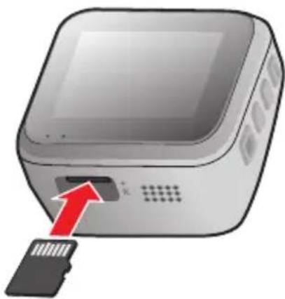 MIO MiVue C545 - Using a memory card - 1