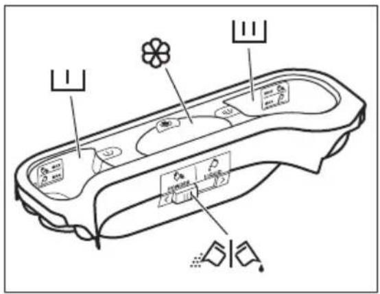 AEG LTR8E373C - Vložte prací prostředek a aviváž do příslušných komor. - 2
