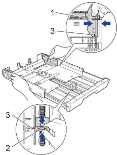 BROTHER MFC-J3530DW - Vložte papír formátu A3, Ledger nebo Legal do zásobníku papíru č. 1 / zásobníku papíru č. 2 - 5