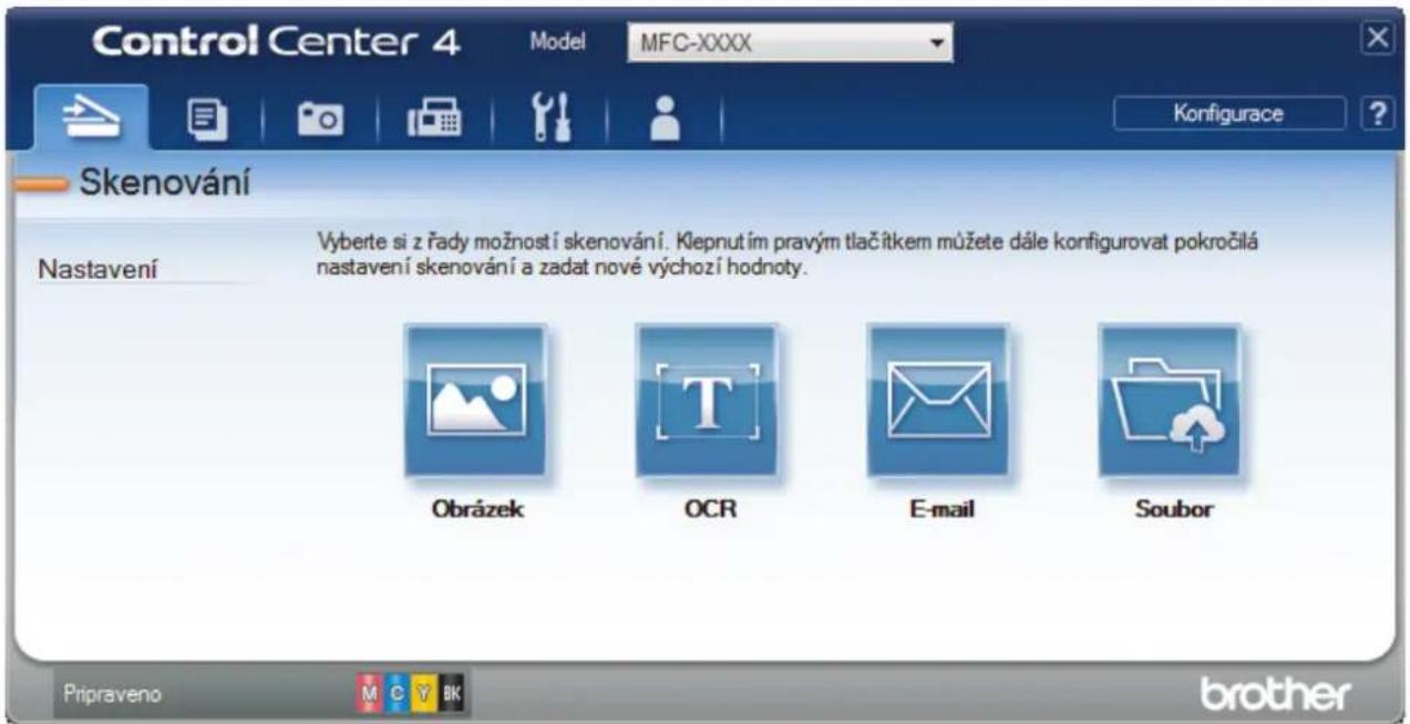 BROTHER MFC-J3530DW - Automatické skenování obou stran dokumentu pomocí aplikace ControlCenter4 v pokročilém režimu (Windows) - 2