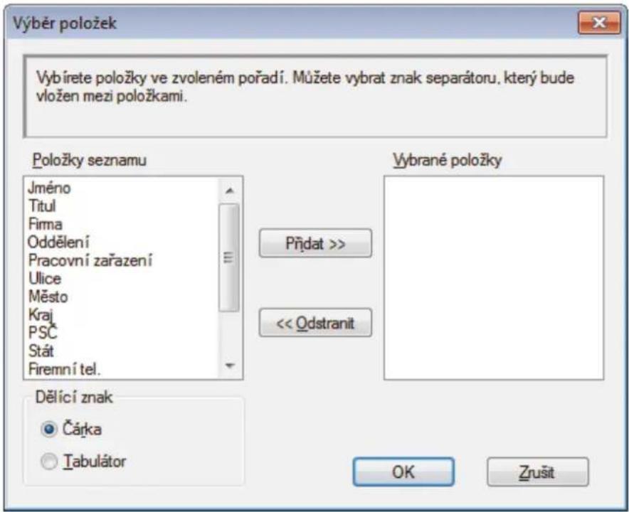 BROTHER MFC-J3530DW - Export adresáře PC-Fax (Windows) - 2
