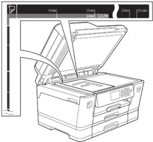 BROTHER MFC-J3530DW - Podporované velikosti dokumentů - 2